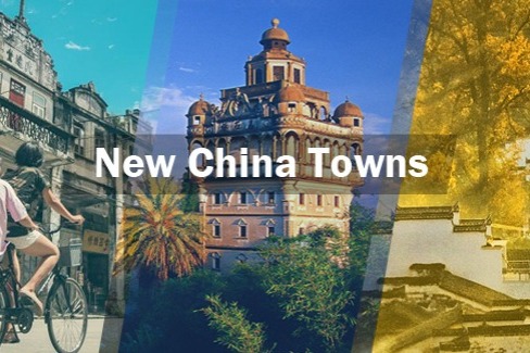 New China towns with distinctive features