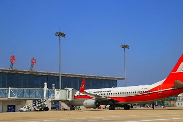 Jining airport links with 25 major domestic cities
