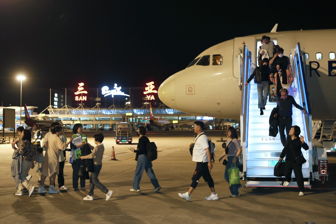 Sanya to Busan flight route resumes operation