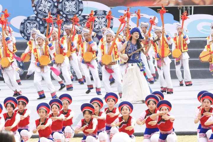 San Yue Jie Ethnic Festival kicks off in Dali
