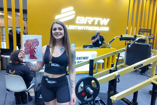 Shandong fitness equipment shines at FIBO in Germany
