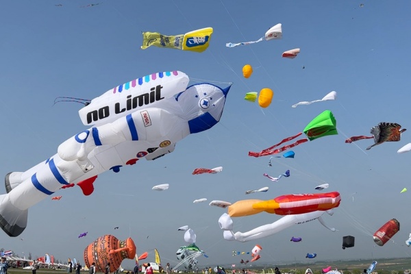 Annual Weifang intl kite festival opens with grand ceremony