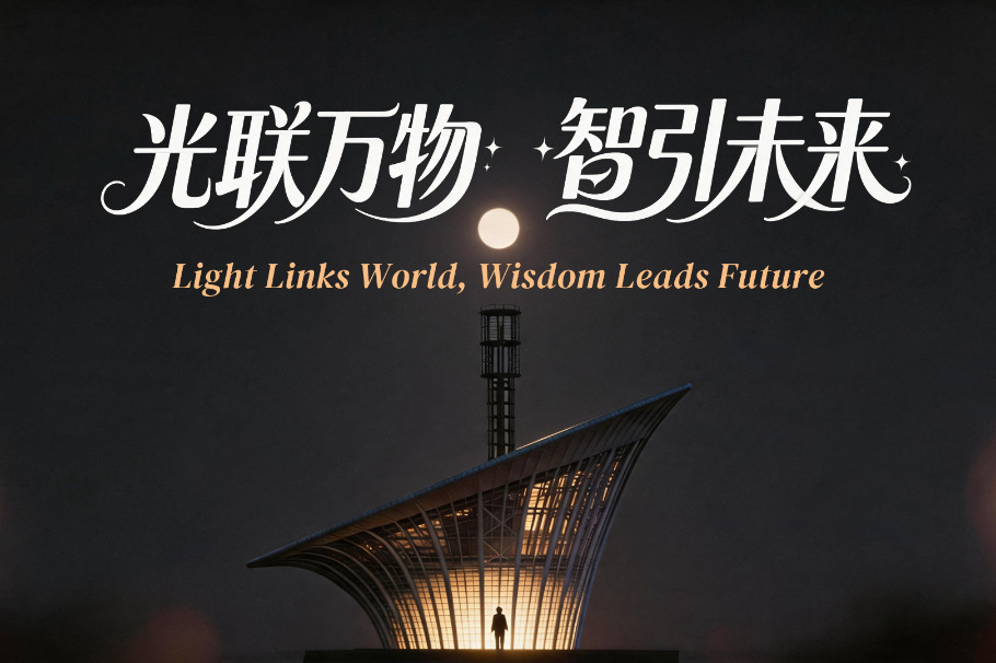 Light links world, wisdom leads future