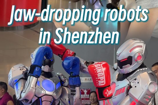 Shenzhen amazes visitors with its futuristic tech