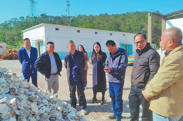 Company converts discarded oyster shells into various products