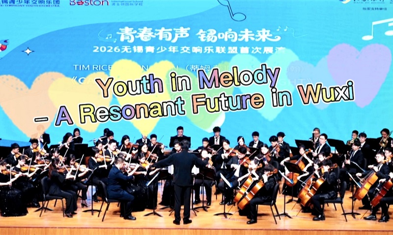 Wuxi Youth Symphony Orchestra Alliance stages debut performance