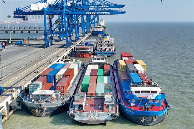 Nantong's foreign trade up 12.9% in first 4 months