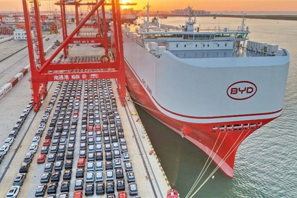 Gateway to global markets: Nantong's milestone in vehicle export