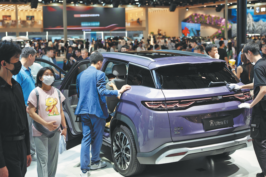 Exports help BYD to win back sales crown