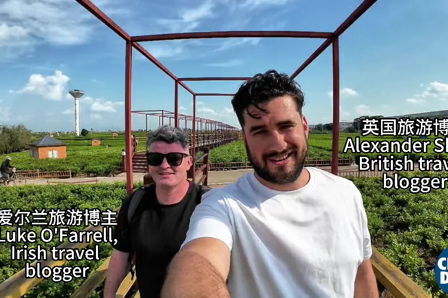 Watch: Irish and British bloggers explore Hengzhou, the jasmine capital