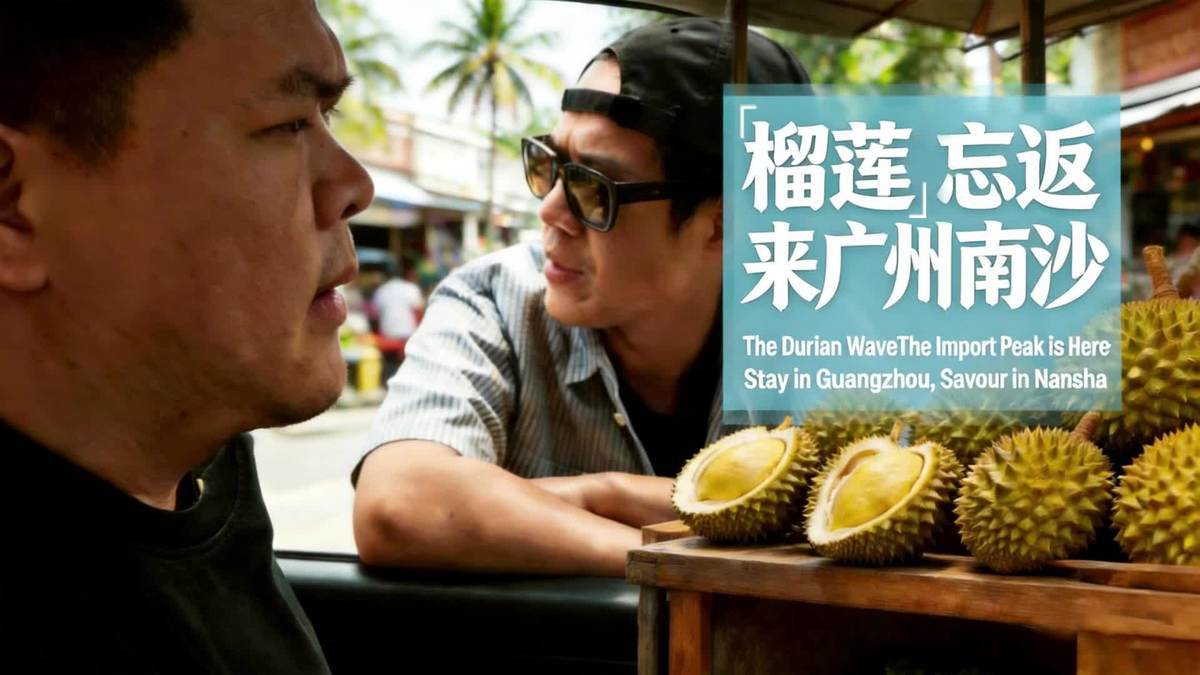 Nansha Port enters peak durian season as imports surge