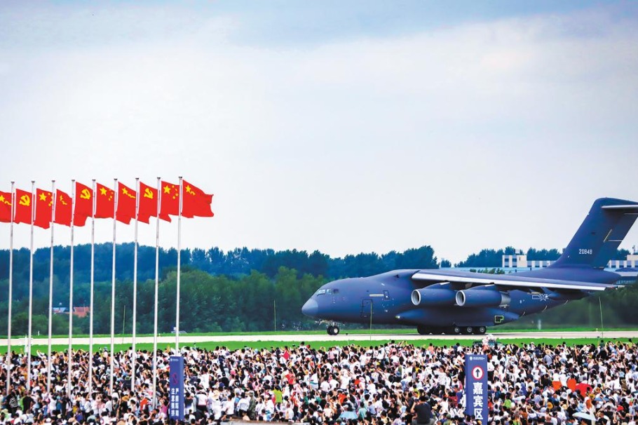 Y-20 carries pride of nation