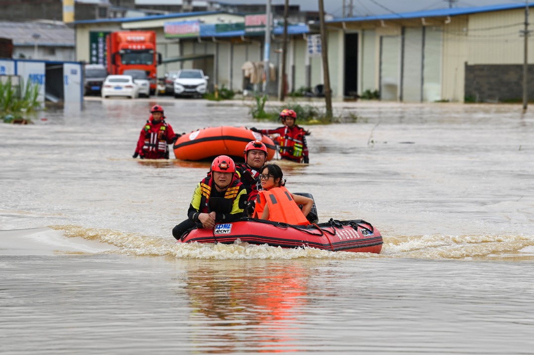 4 dead, 8 missing, over 60k evacuated following Guangxi rainstorm