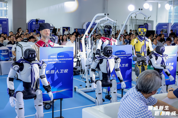 China's first robot school opens in Hangzhou