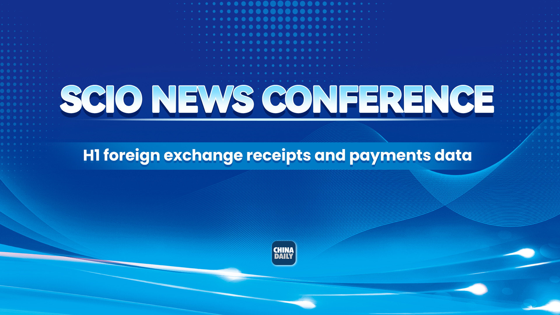 Live: SCIO briefing on H1 foreign exchange receipts and payments data