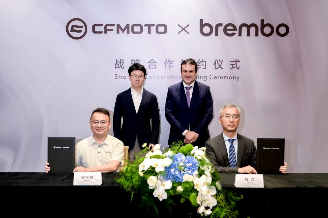 Brembo, CFMOTO team up to advance premium motorcycles