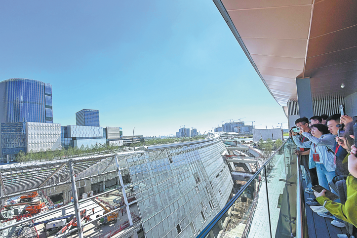 Transit hub paces Xiong'an-Beijing integration