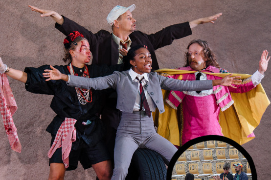 Dutch theater company excites audience