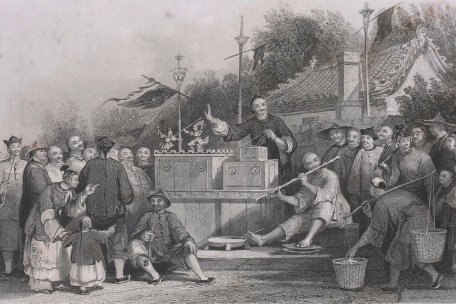 19th-century engravings capture imagery of China