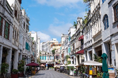 Qilou Old Street, Haikou, Hainan