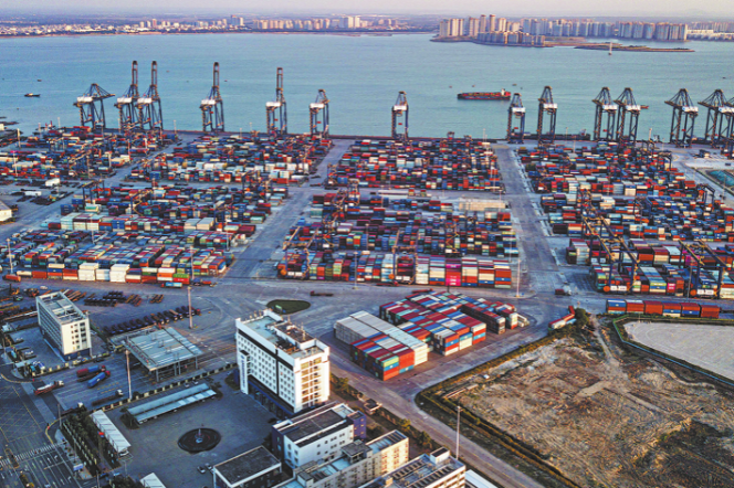 Largest cargo port in Hainan FTP opens new container route to India
