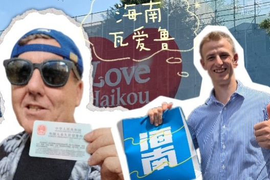 What draws foreigners across the ocean to put down roots in Hainan?