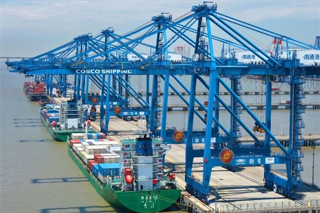 Nantong's foreign trade hits record high in first half of 2026
