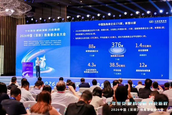 OVC companies make 2026 GEI China unicorn list