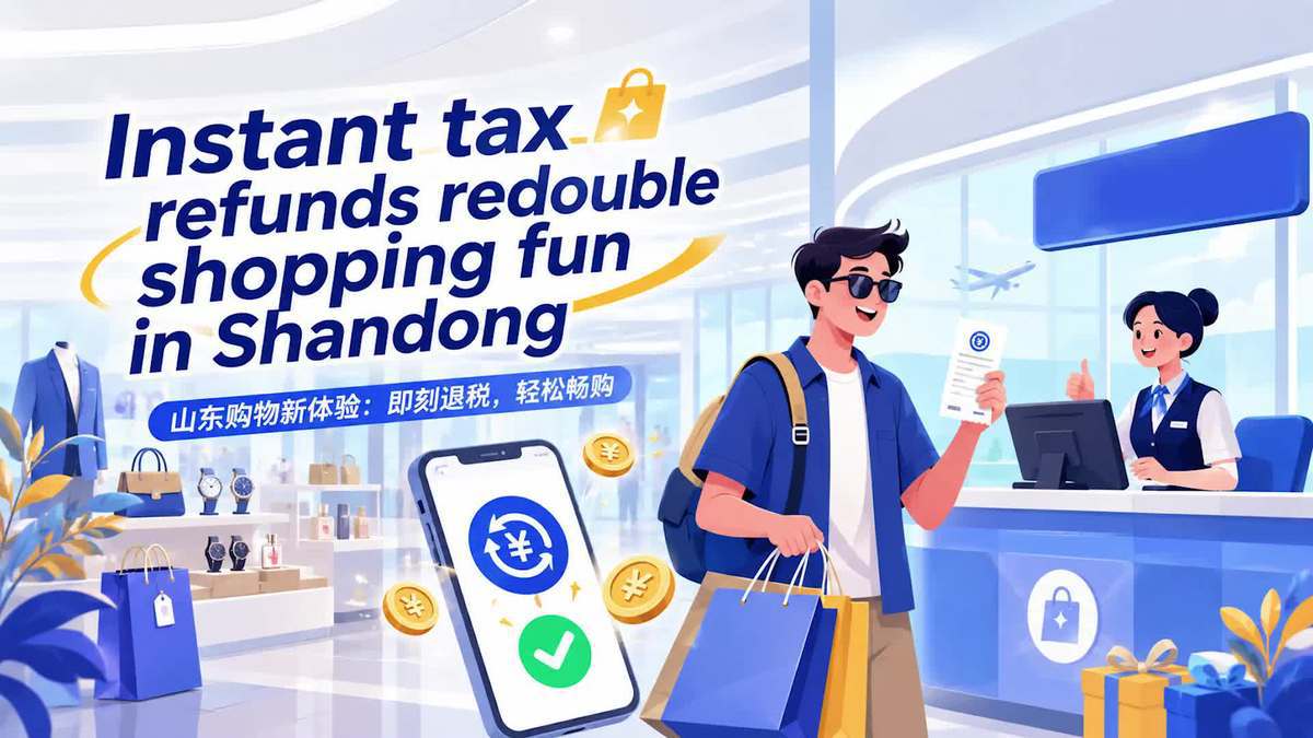 Instant tax refunds redouble shopping fun in Shandong