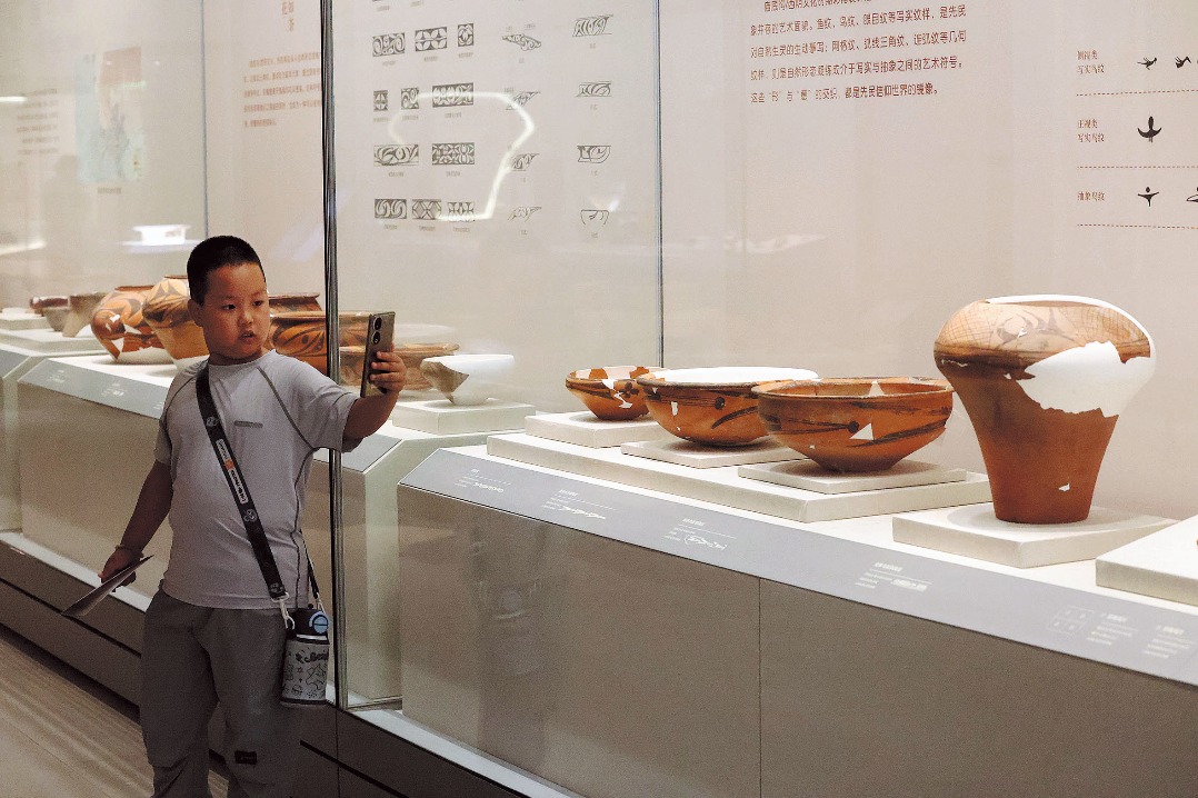 Shanxi show explores millennia of painted pottery art