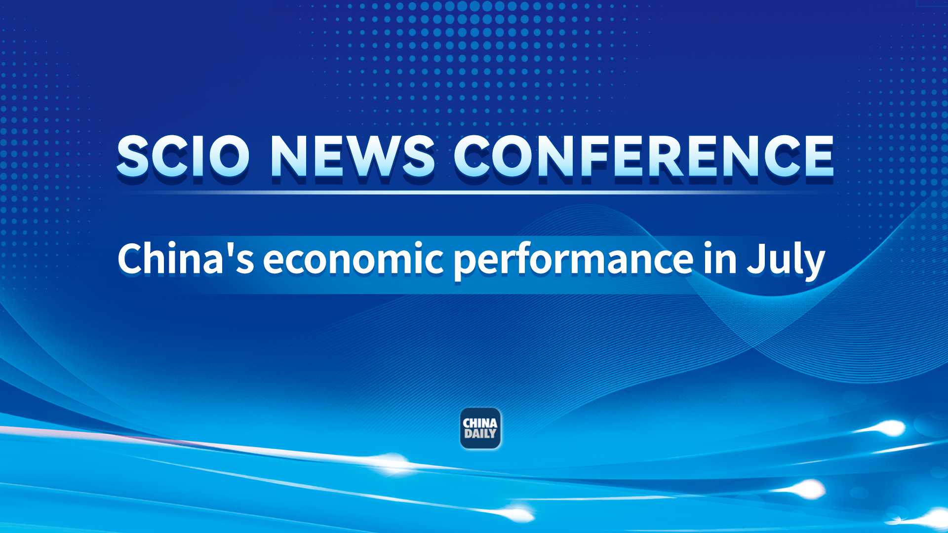 Live: SCIO briefing on national economic performance in July