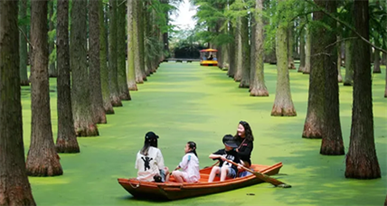 Cool off with watery fun in Yangzhou