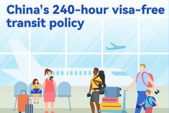 China's 240-hour visa-free transit policy