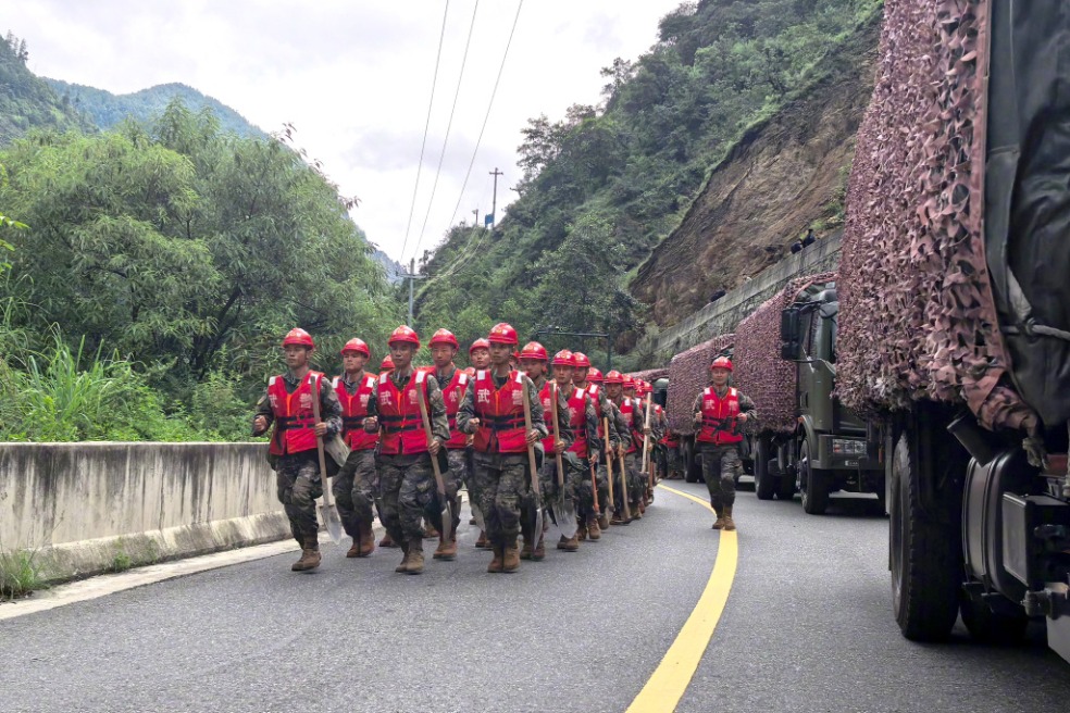 Emergency response underway after mudslide hits Xizang