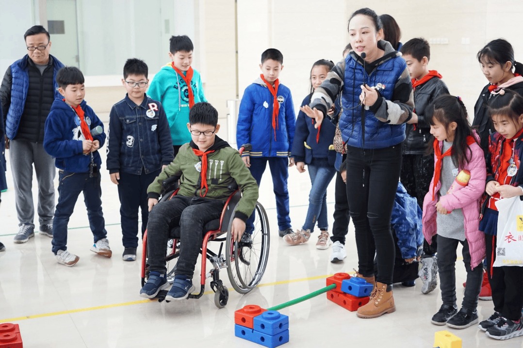 China eyes 97% school enrollment for disabled children by 2030