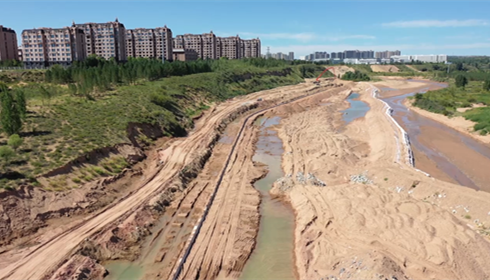 Kangbashi revitalizes urban waterway through systematic management
