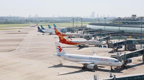 Ningbo airport handles over 3 million summer rush trips