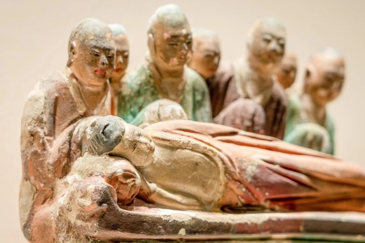 Discover the lost colors of ancient sculptures on view in Shanxi
