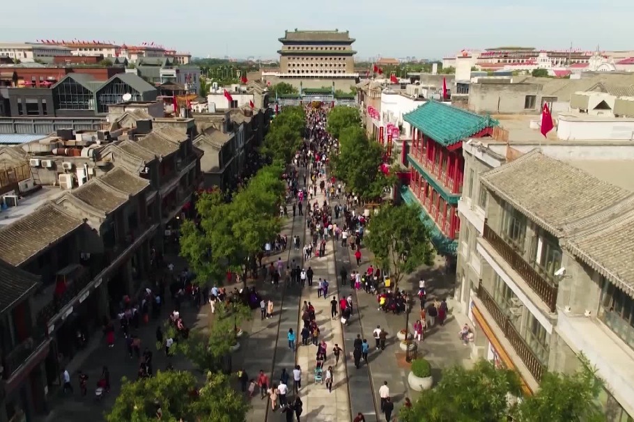 Six centuries on, Zhengyangmen opens every door