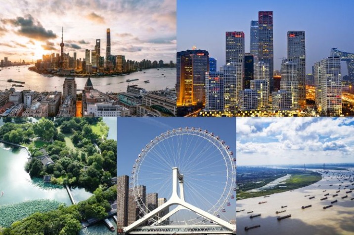 Top 10 Chinese cities with highest GDP in 2018