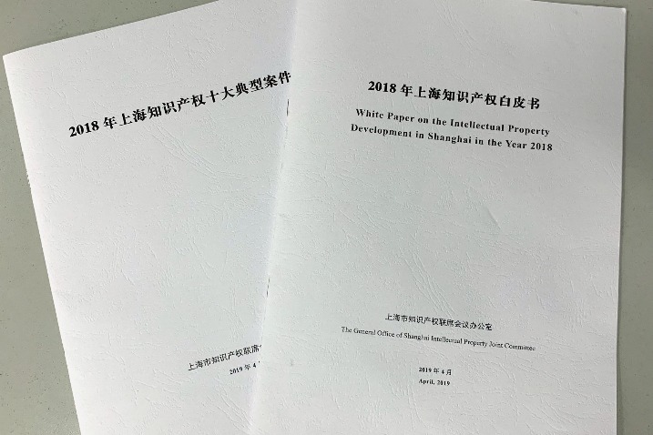 Shanghai makes solid progress in IP cause, says white paper