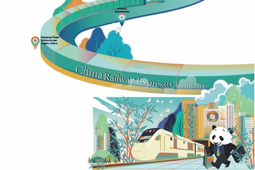 China Railway Express in Chengdu boosts regional economy