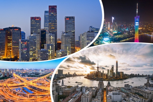 Top 10 Chinese cities with best business environment