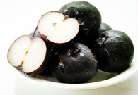 Persimmon jelly and frozen pear 冻柿子 "dongshizi"、冻梨 "dongli"