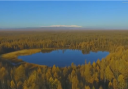 Breathtaking view! Watch one of most beautiful volcanic lakes in China