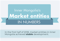 Inner Mongolia's market entities in numbers