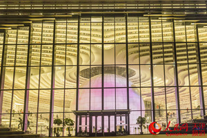 In pics: a glimpse of the Tianjin Binhai New Area Cultural Center