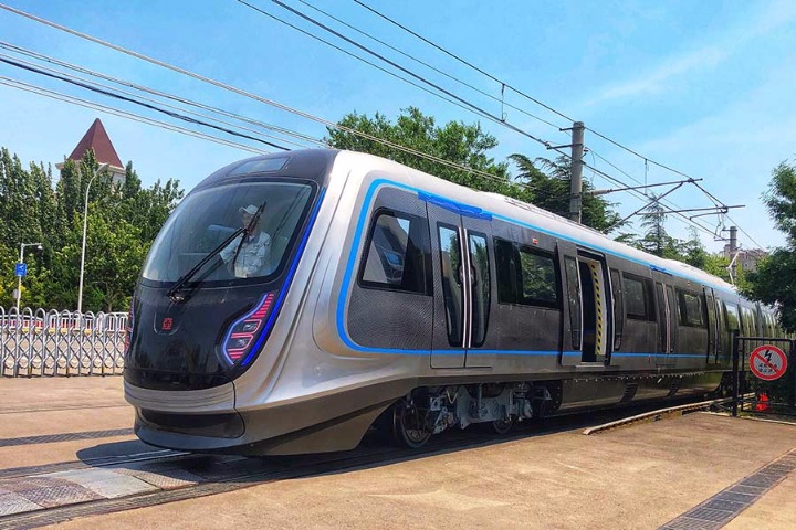 High-tech subway train puts rail industry on fast track to the future