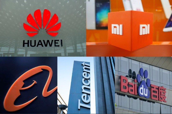 Top 10 most favored employers in China