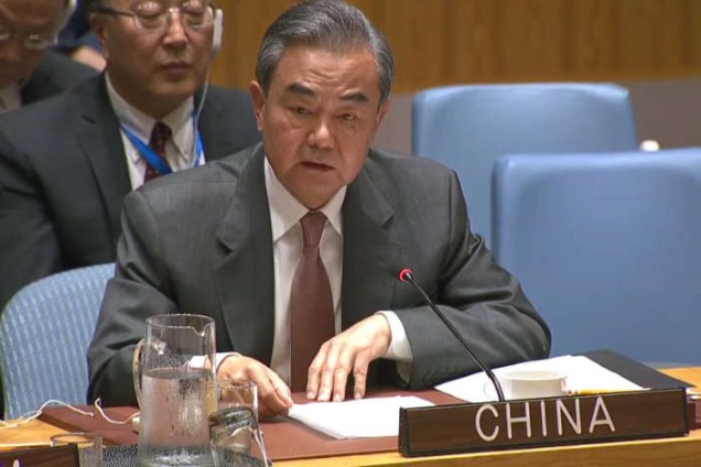 Wang Yi: China terrorism fight in Xinjiang working